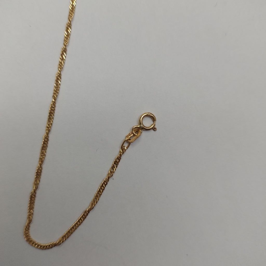 CADENA ORO 14 K 3,30 GRMS (SEMINUEVO)