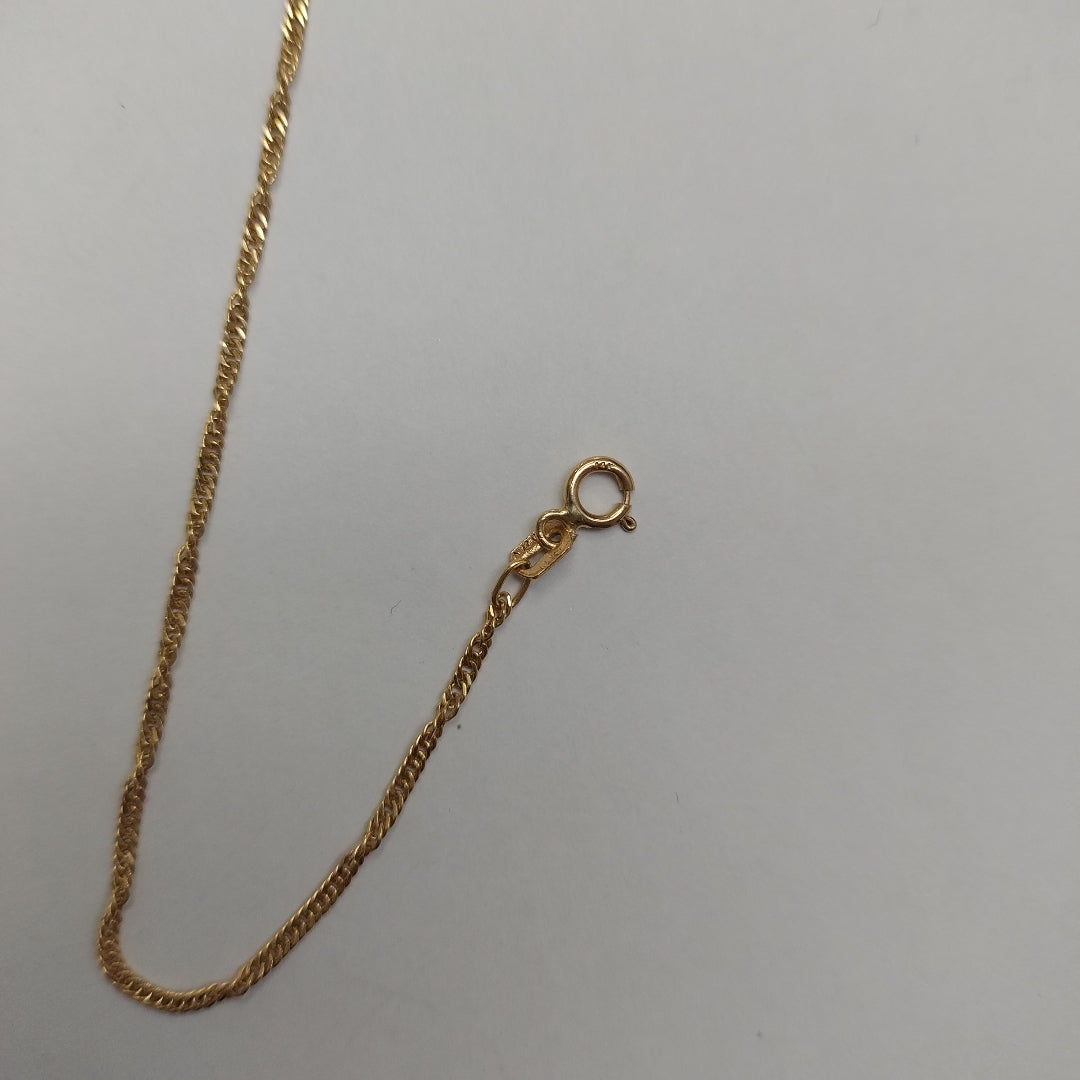 CADENA ORO 14 K 3,30 GRMS (SEMINUEVO)