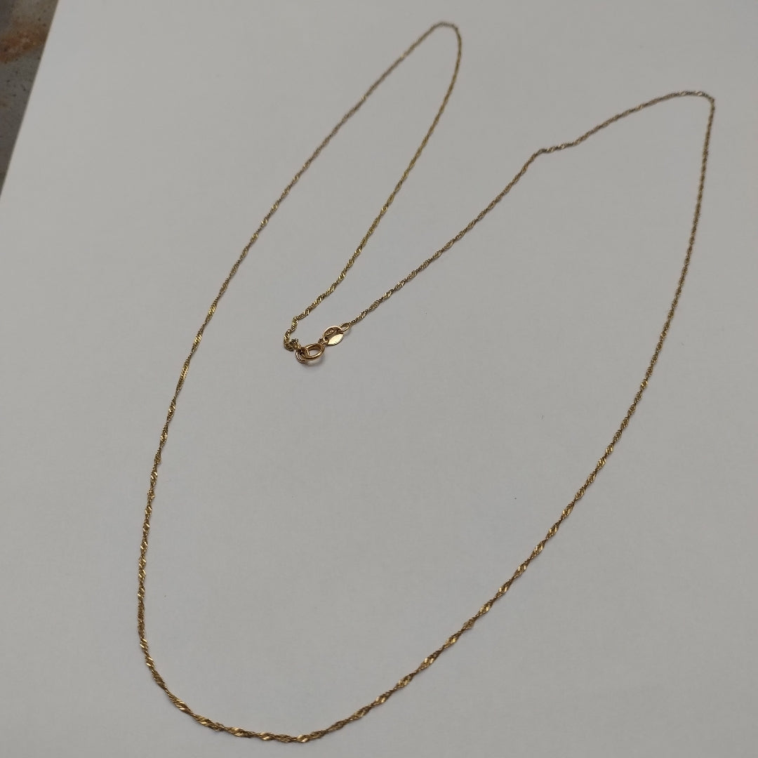 CADENA ORO 10 K 1.6 GRMS (SEMINUEVO)