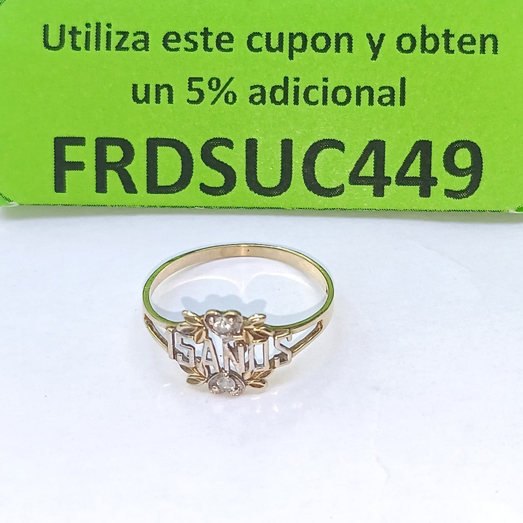 ANILLITO ORO 10 K 1 GRMS (SEMINUEVO)
