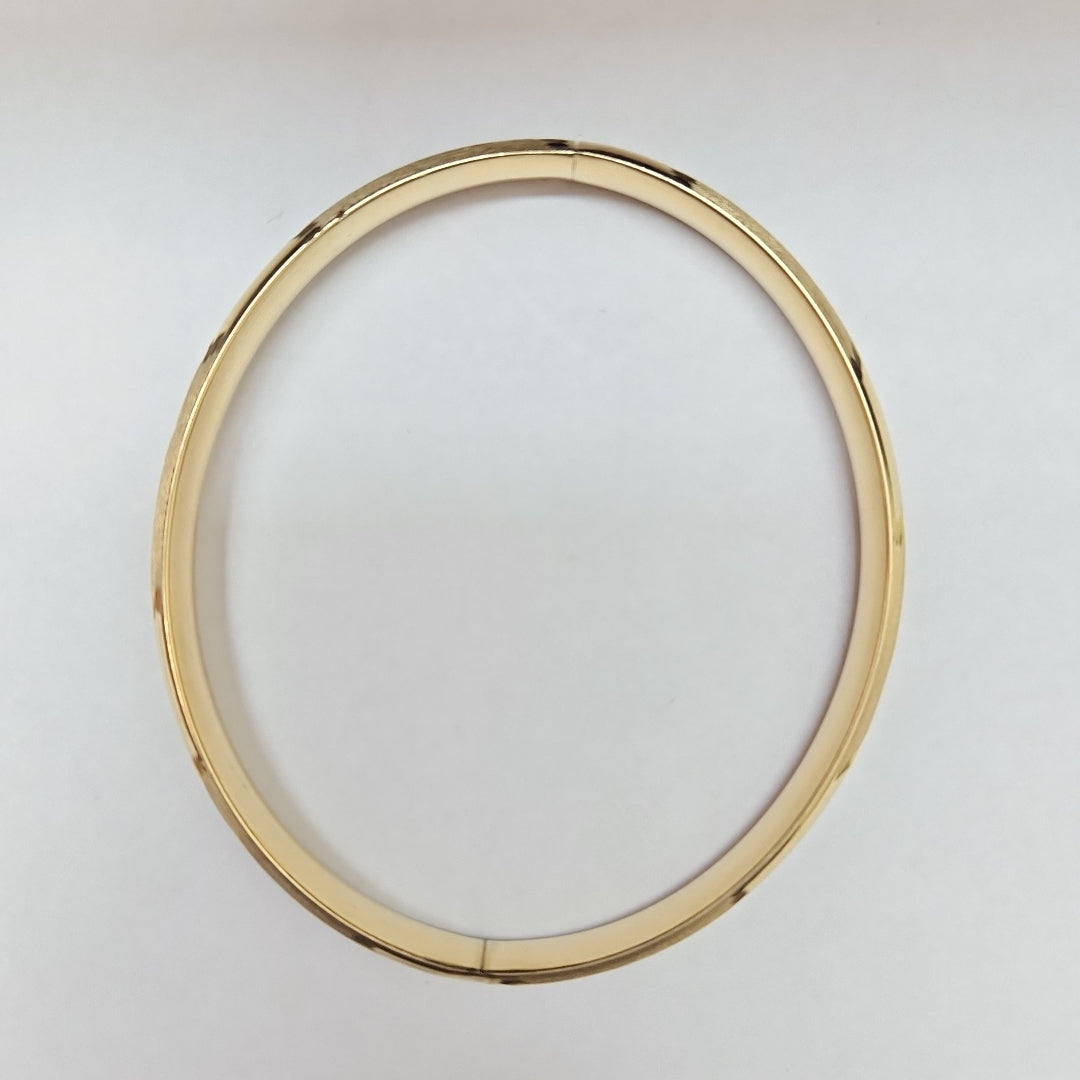 PULSERA RIGIDA ORO 14 K 7.7 GRMS (SEMINUEVO)
