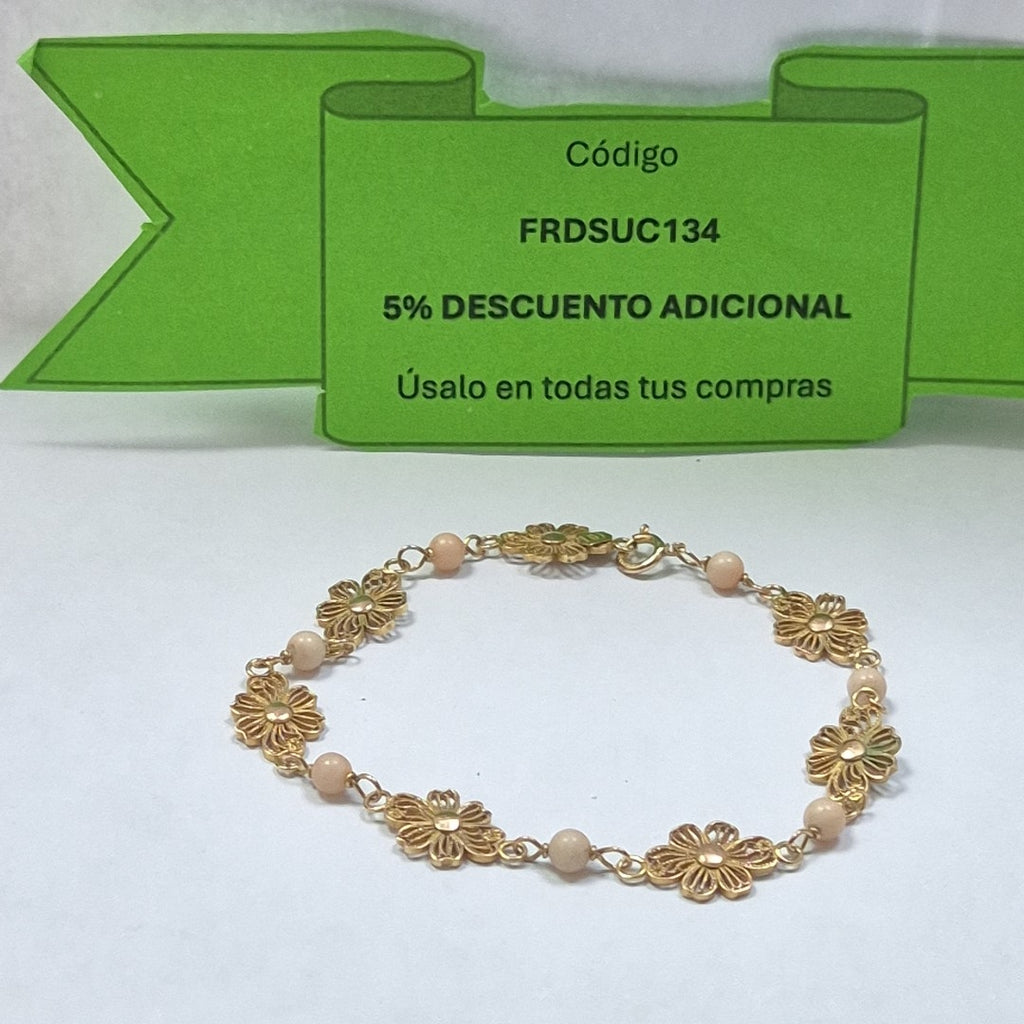 PULSERA ORO 10 K 4.4 GRMS (SEMINUEVO)