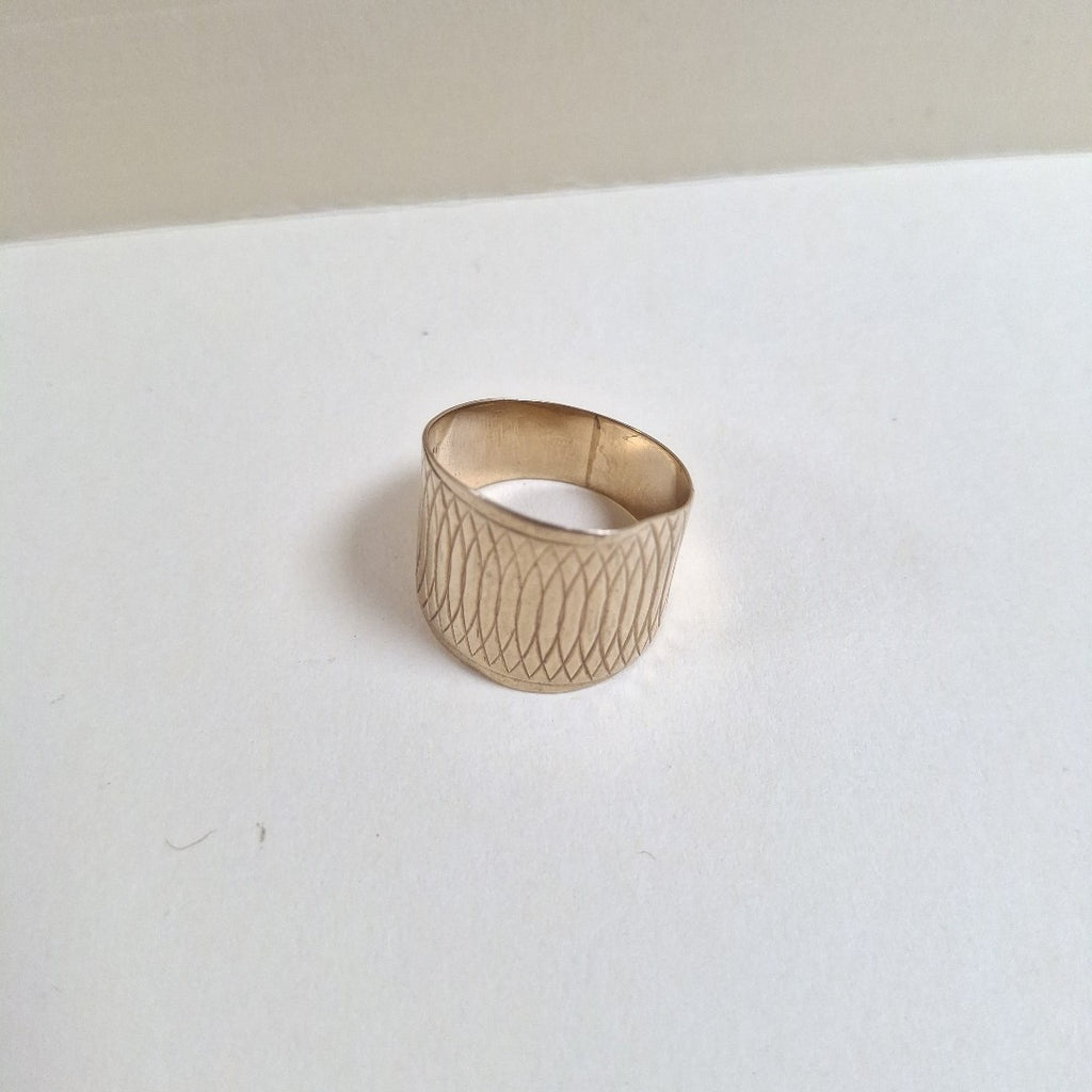 ANILLO ORO 14 K 3,90 GRMS (SEMINUEVO)