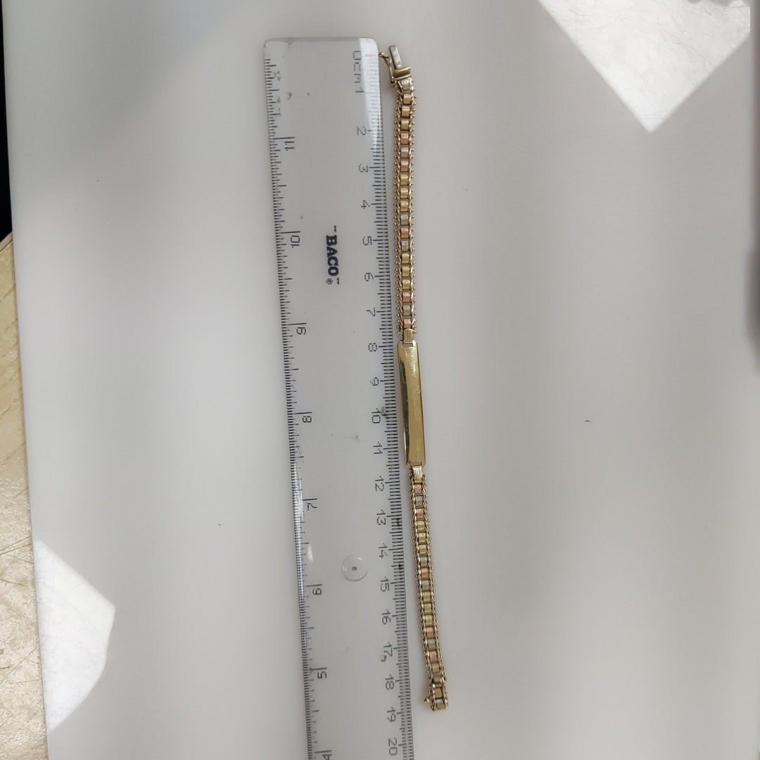 ESCLAVA ORO, ORO COMBINADO 12 K 8.4 GRMS (SEMINUEVO)