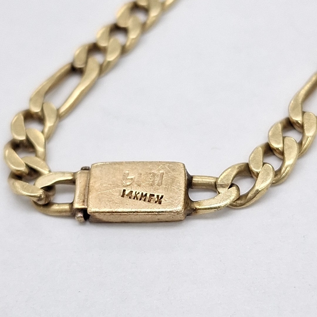 PULSERA ORO 14 K 12.3 GRMS (SEMINUEVO)