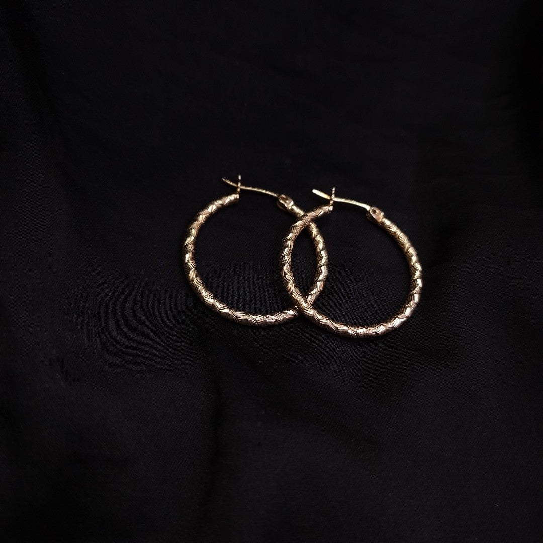 ARRACADAS PAR ORO 14 K 2,50 GRMS (SEMINUEVO)