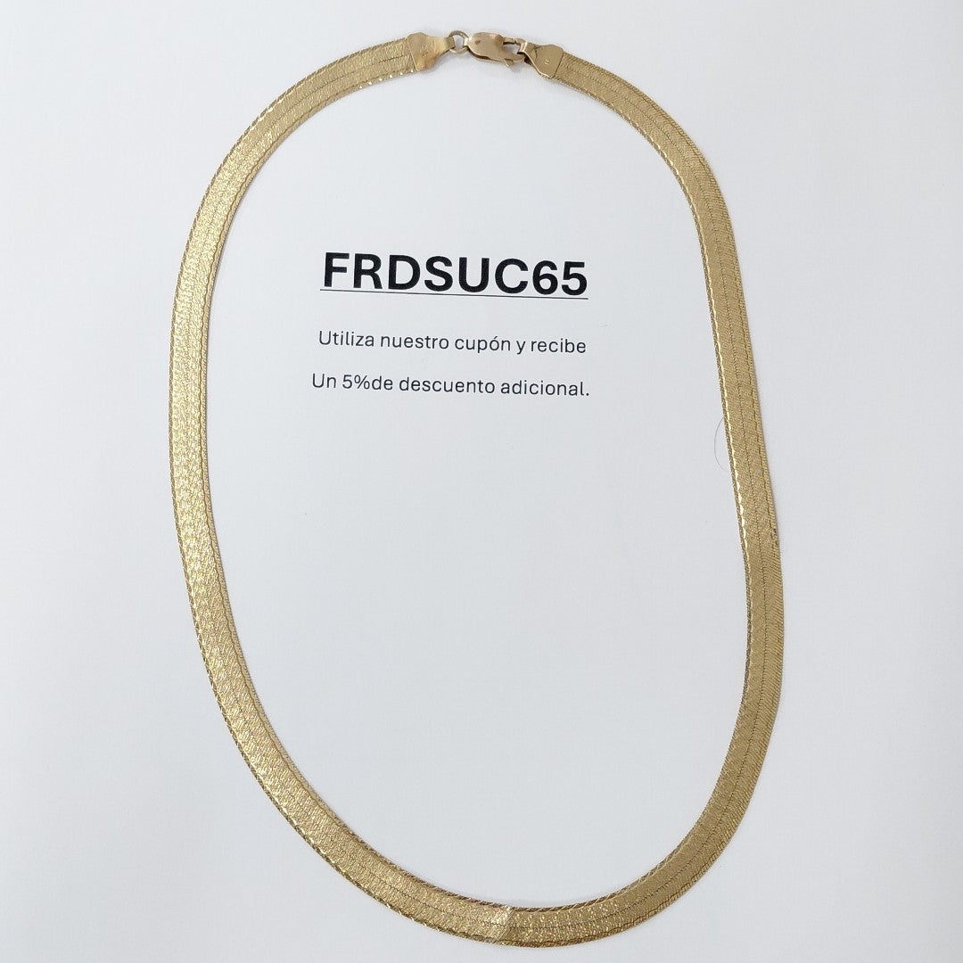 COLLAR ORO 14 K 15,80 GRMS (SEMINUEVO)