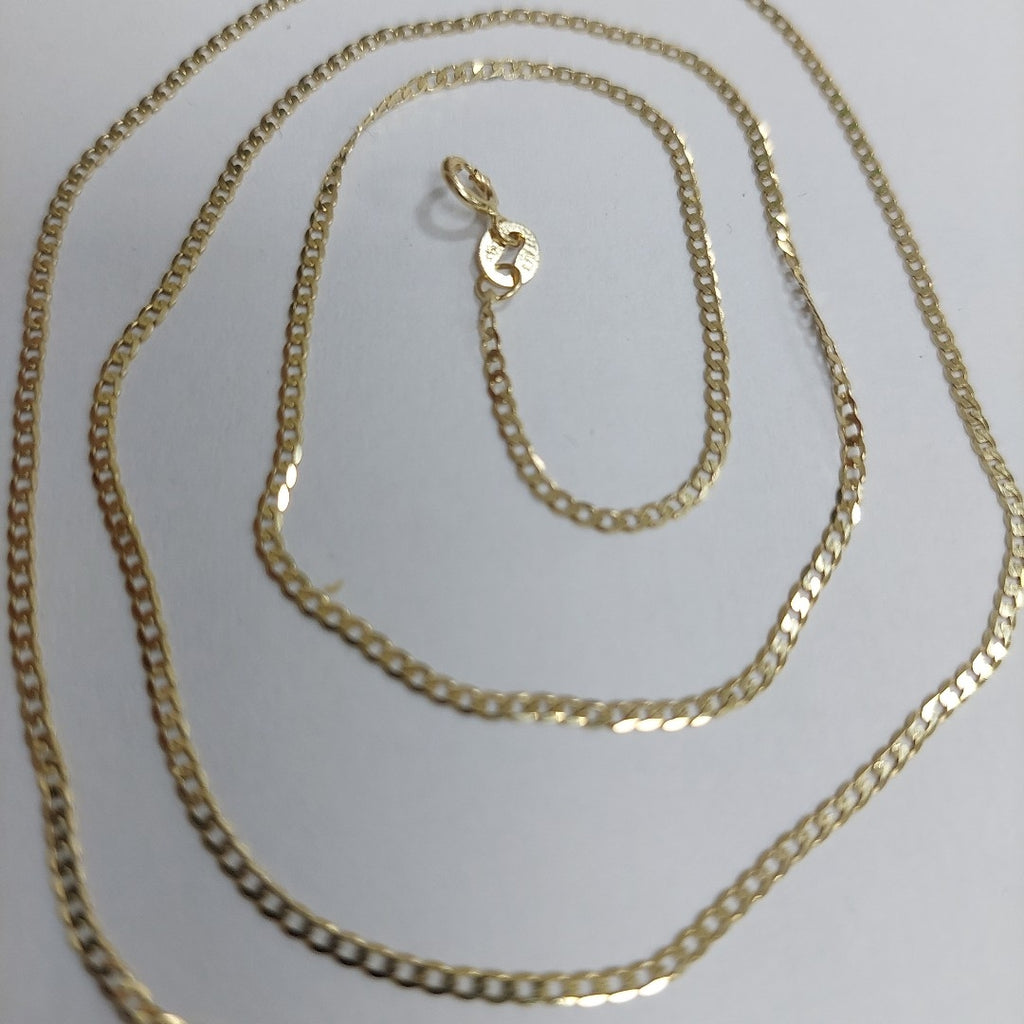 CADENAS BARBADA AMARILLA ORO 14K 2 (NUEVO)