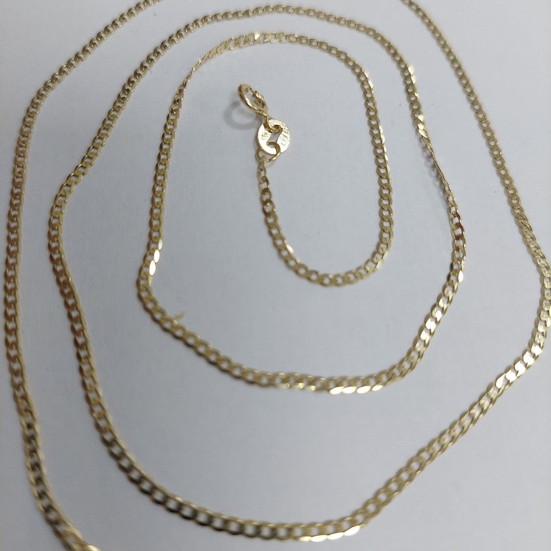 CADENAS BARBADA AMARILLA ORO 14K 2 (NUEVO)