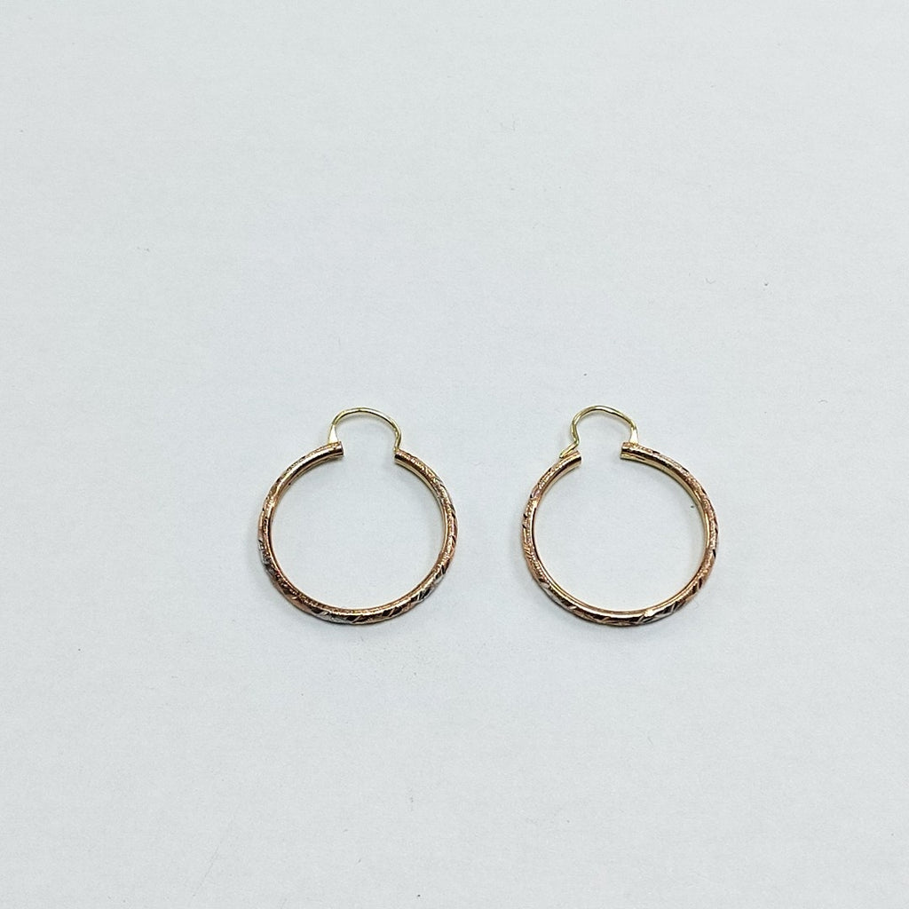 ARRACADAS PAR ORO 14 K 1.9 GRMS (SEMINUEVO)