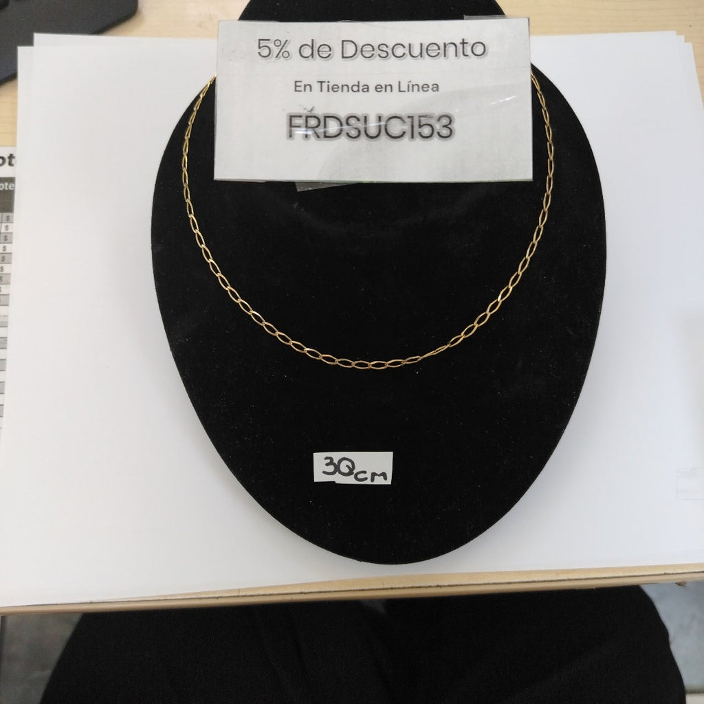 CADENA ORO 10 K 4.2 GRMS (SEMINUEVO)