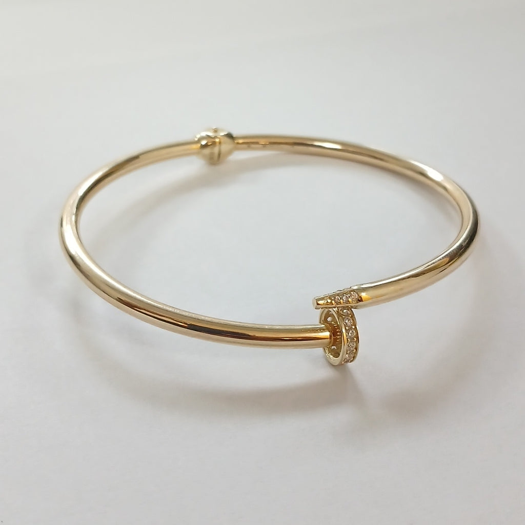 PULSERA CLAVO ORO 14K 6.4 (NUEVO)