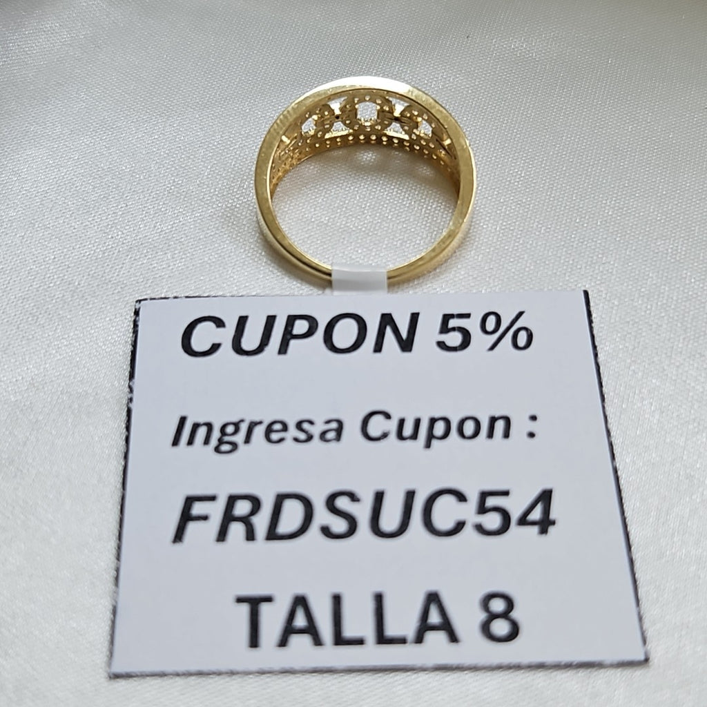 ANILLOS DAMA ORO 14K 2.4 (NUEVO)