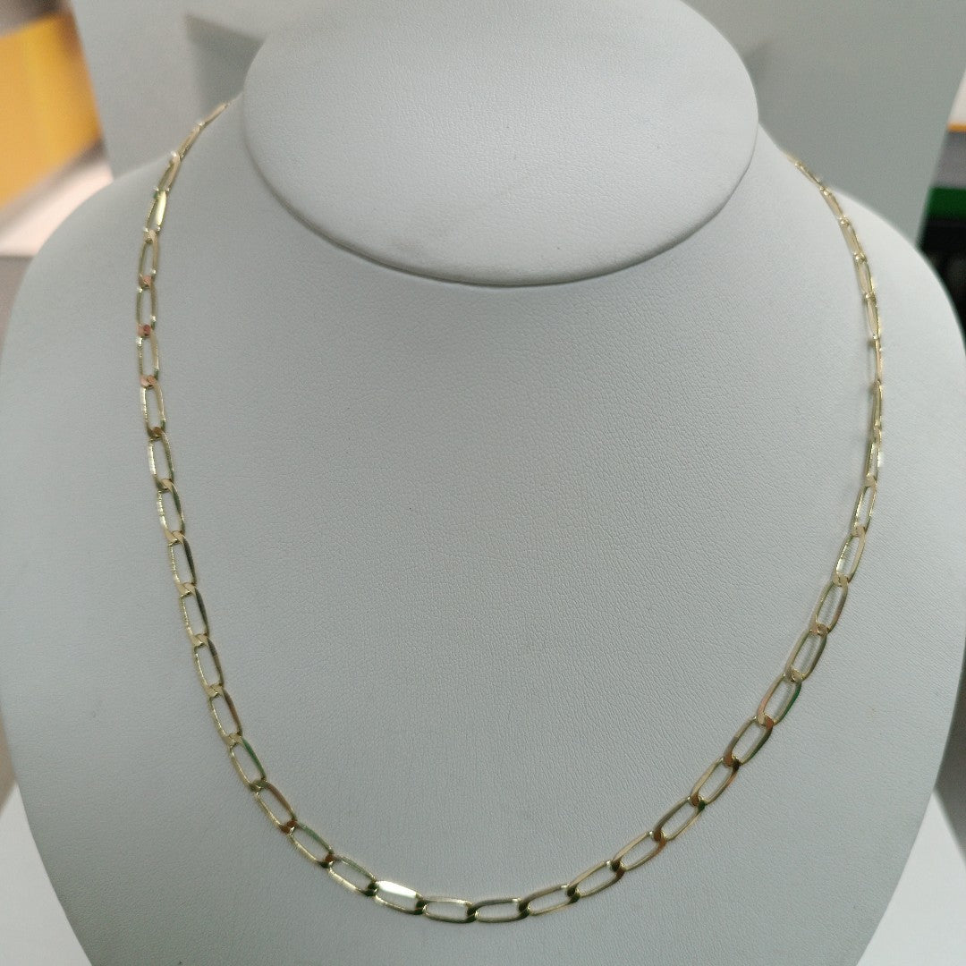CADENA ESLABON 14K 60 CM 11.8 GR (NUEVO)