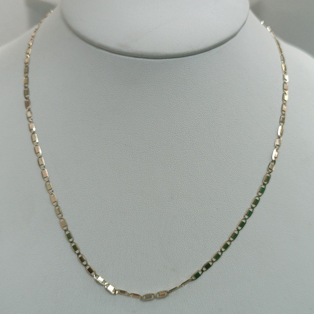 CADENA ESPEJO 14K 60 CM 5.4 GR (NUEVO)