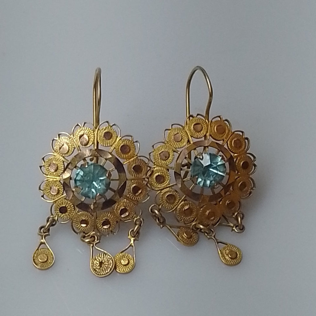 ARETES PAR ORO 8 K 5,40 GRMS (SEMINUEVO)