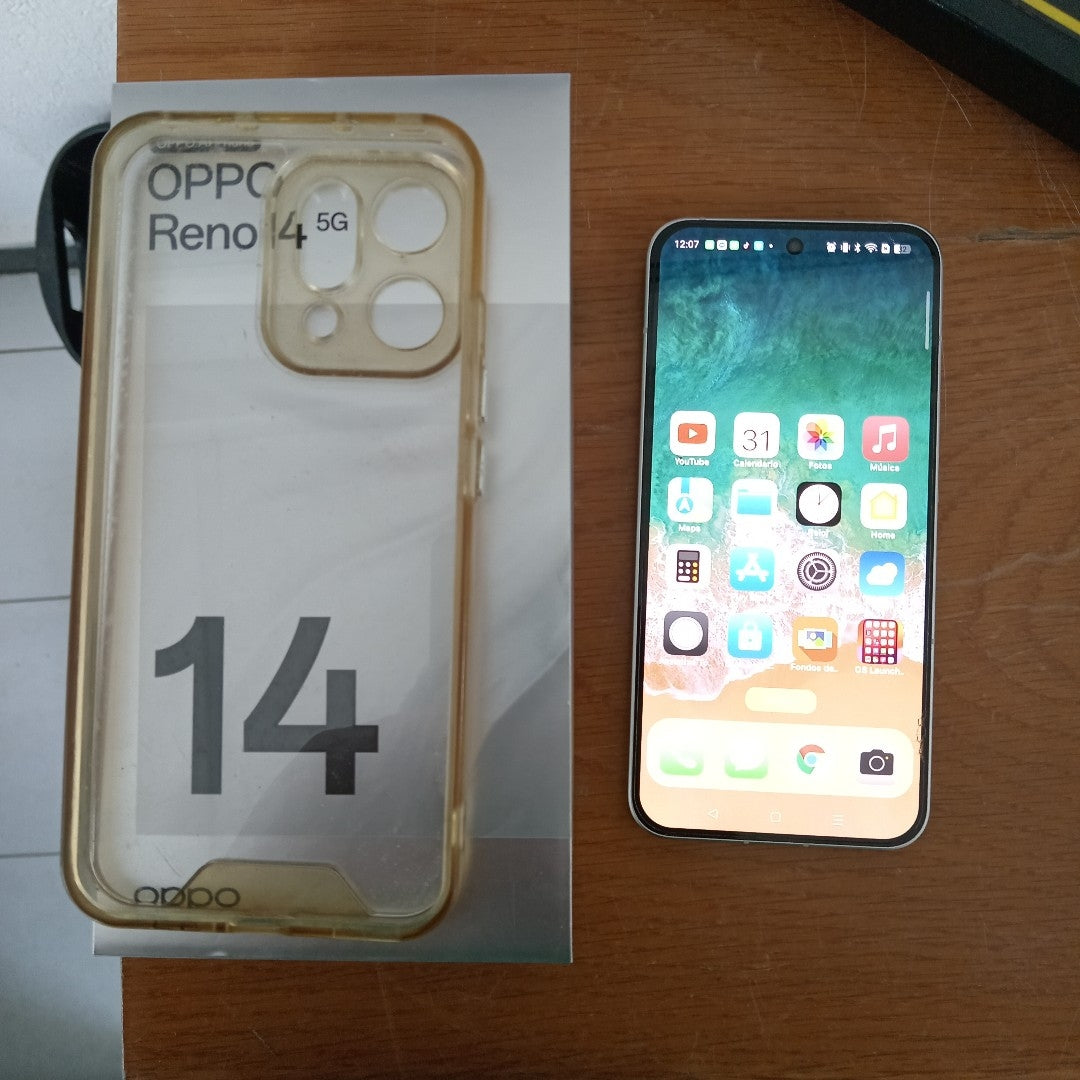 CELULAR OPPO RENO14 5G CPH2737 (2025) 512 GB 12 GB RAM (SEMINUEVO)