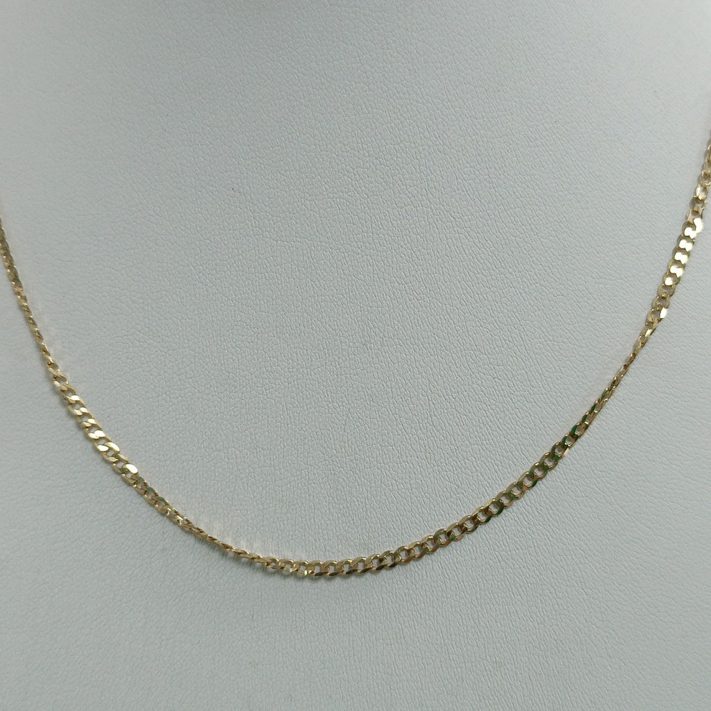 CADENA BARBADA 14K 55 CM 5.5 GR (NUEVO)