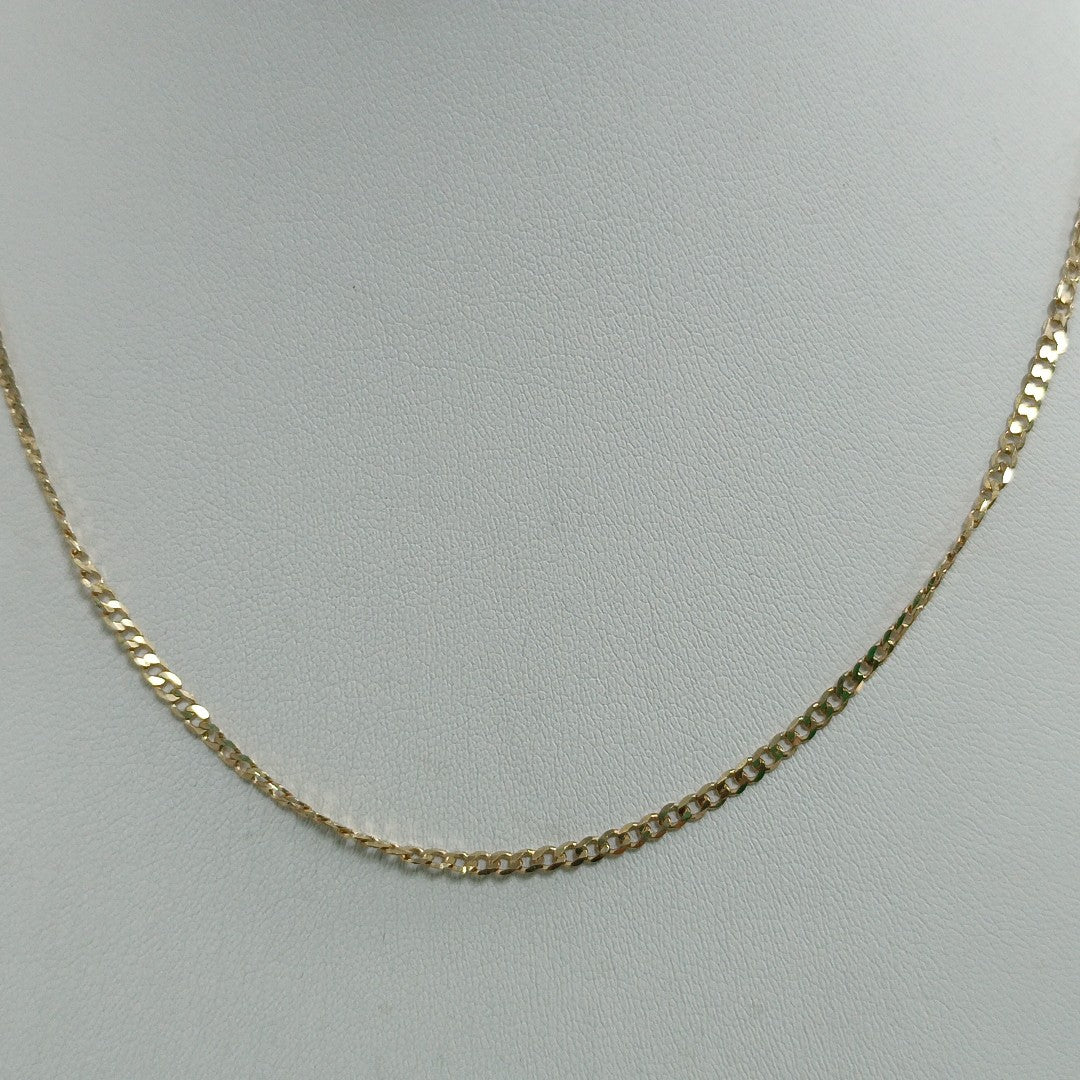 CADENA BARBADA 14K 55 CM 5.5 GR (NUEVO)