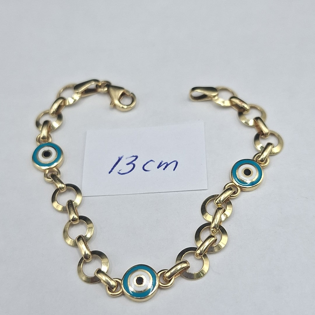PULSERA ORO 14 K 3.6 GRMS (SEMINUEVO)