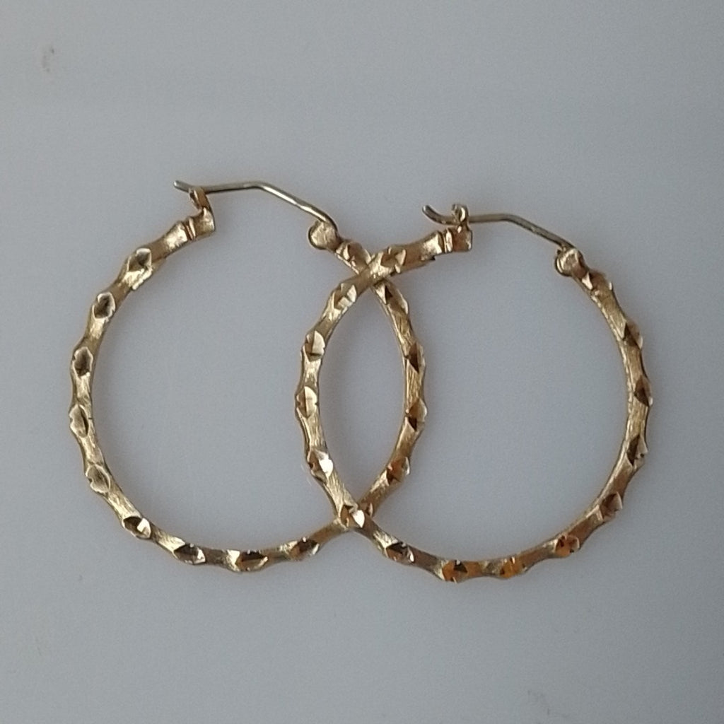 ARRACADAS PAR ORO 14 K 7 GRMS (SEMINUEVO)