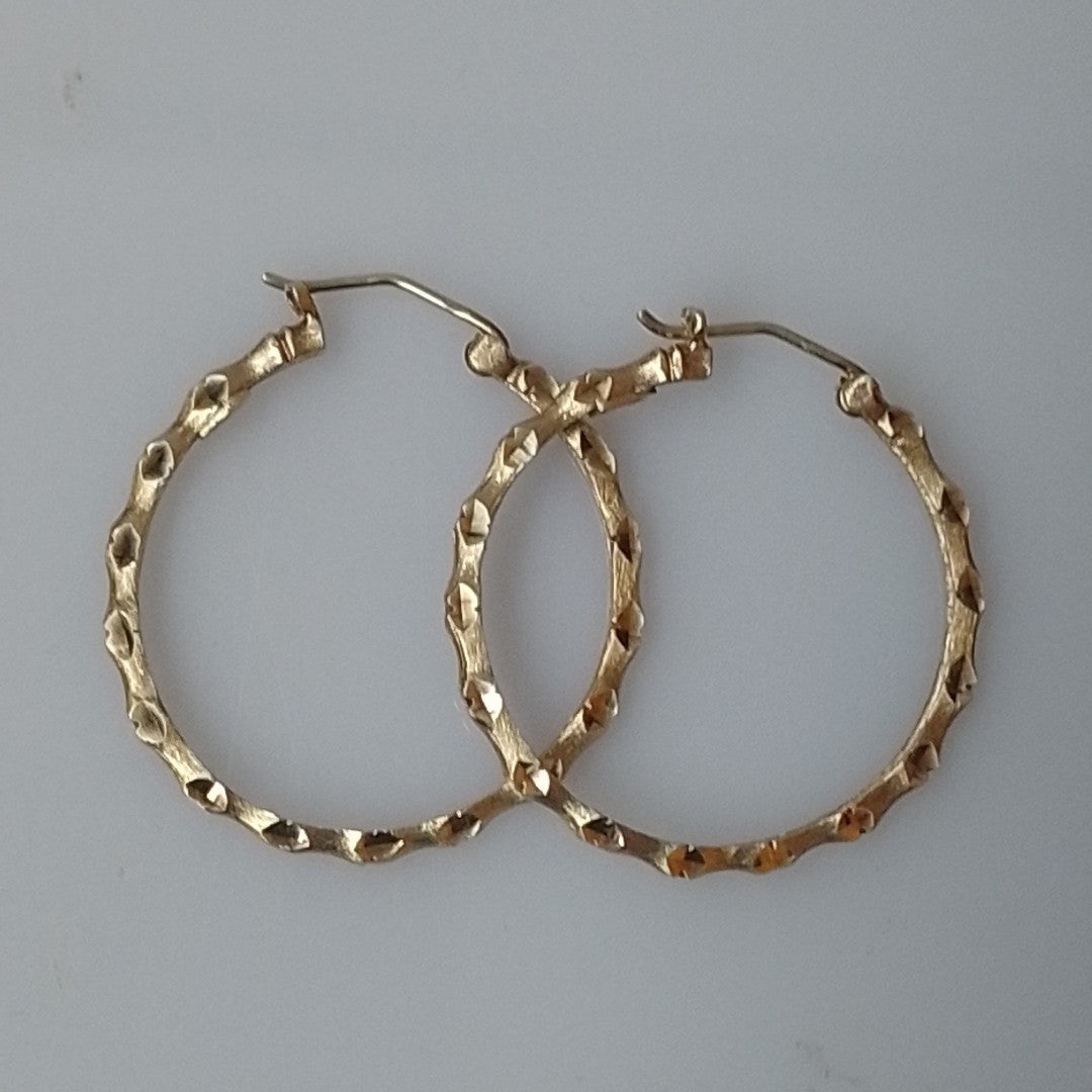 ARRACADAS PAR ORO 14 K 7 GRMS (SEMINUEVO)