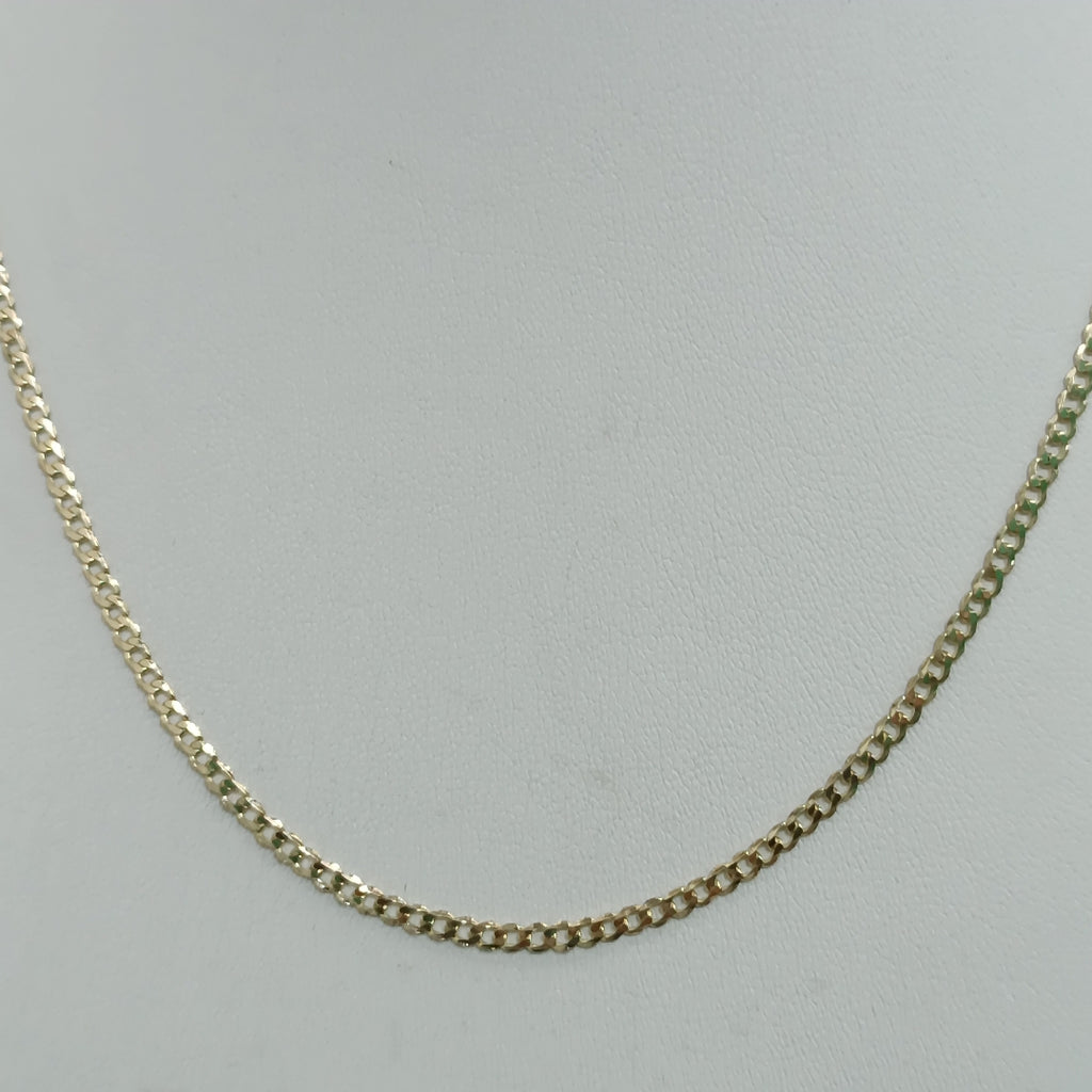 CADENA BARBADA 14K 55 CM 5 GR (NUEVO)