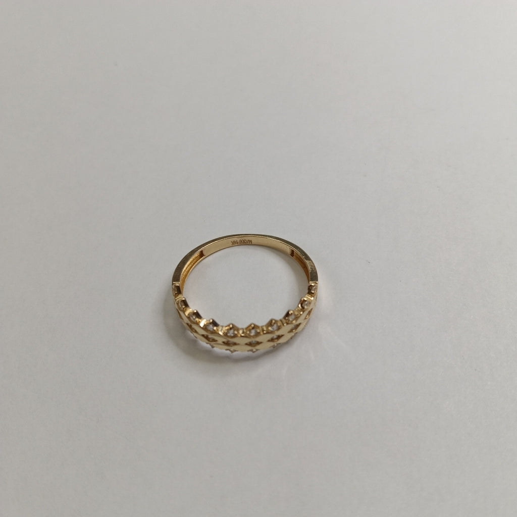 ANILLOS DAMA ORO 14K 2 (NUEVO)