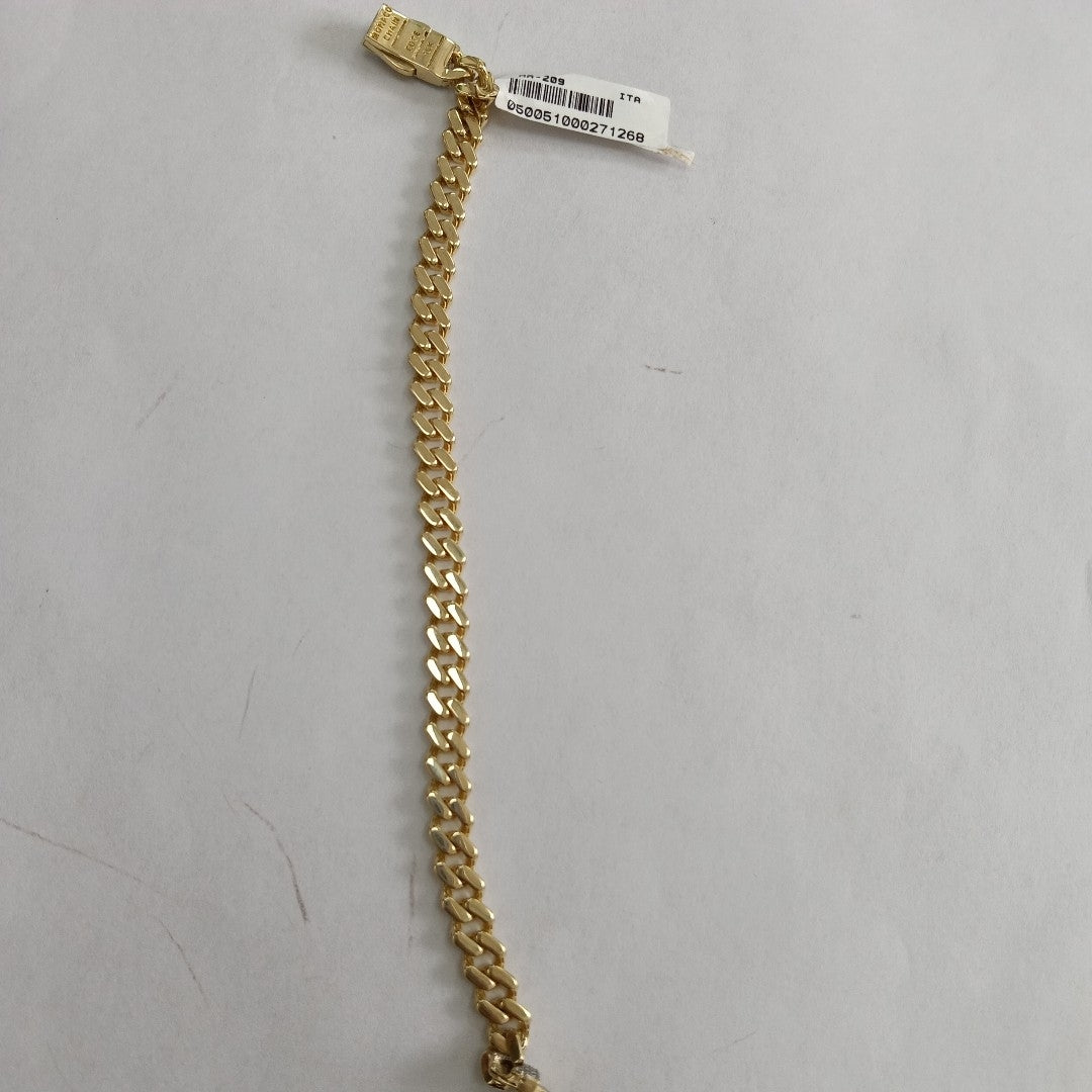 PULSERA MONACO ORO 10K 7.1 (NUEVO)
