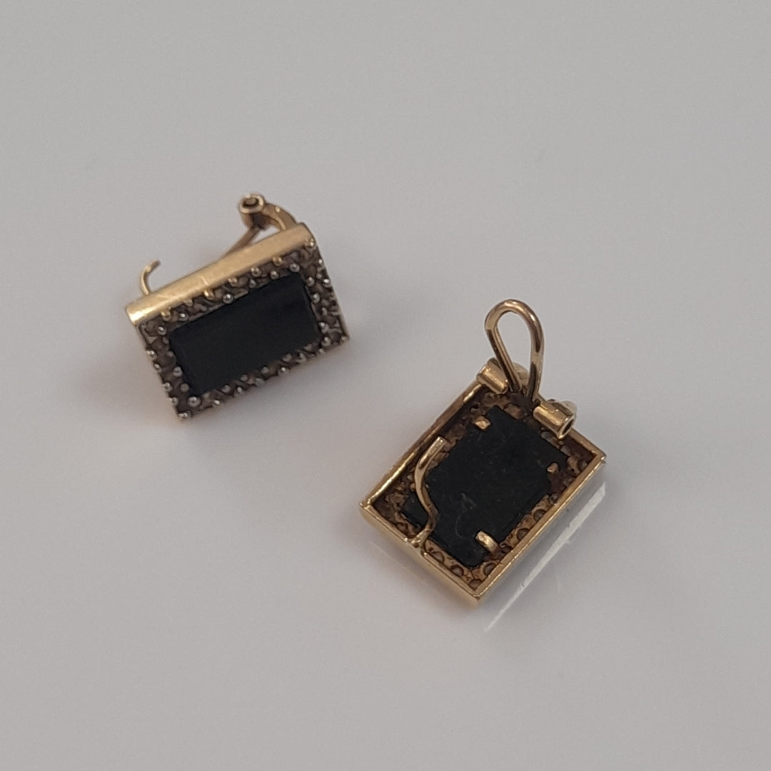 ARETES PAR ORO 14 K 5,40 GRMS (SEMINUEVO)