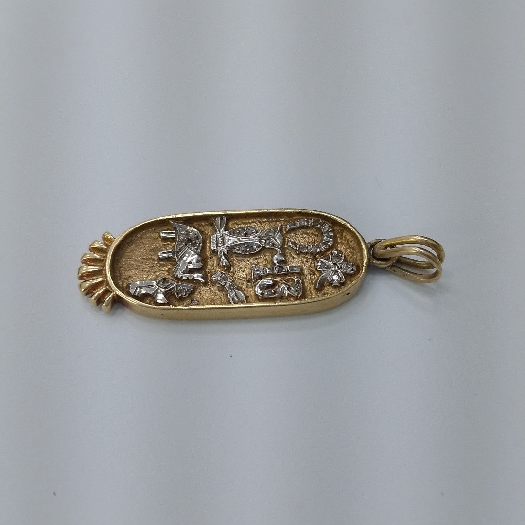 DIJE ORO,RODIADO 14 K 10,00 GRMS (SEMINUEVO)