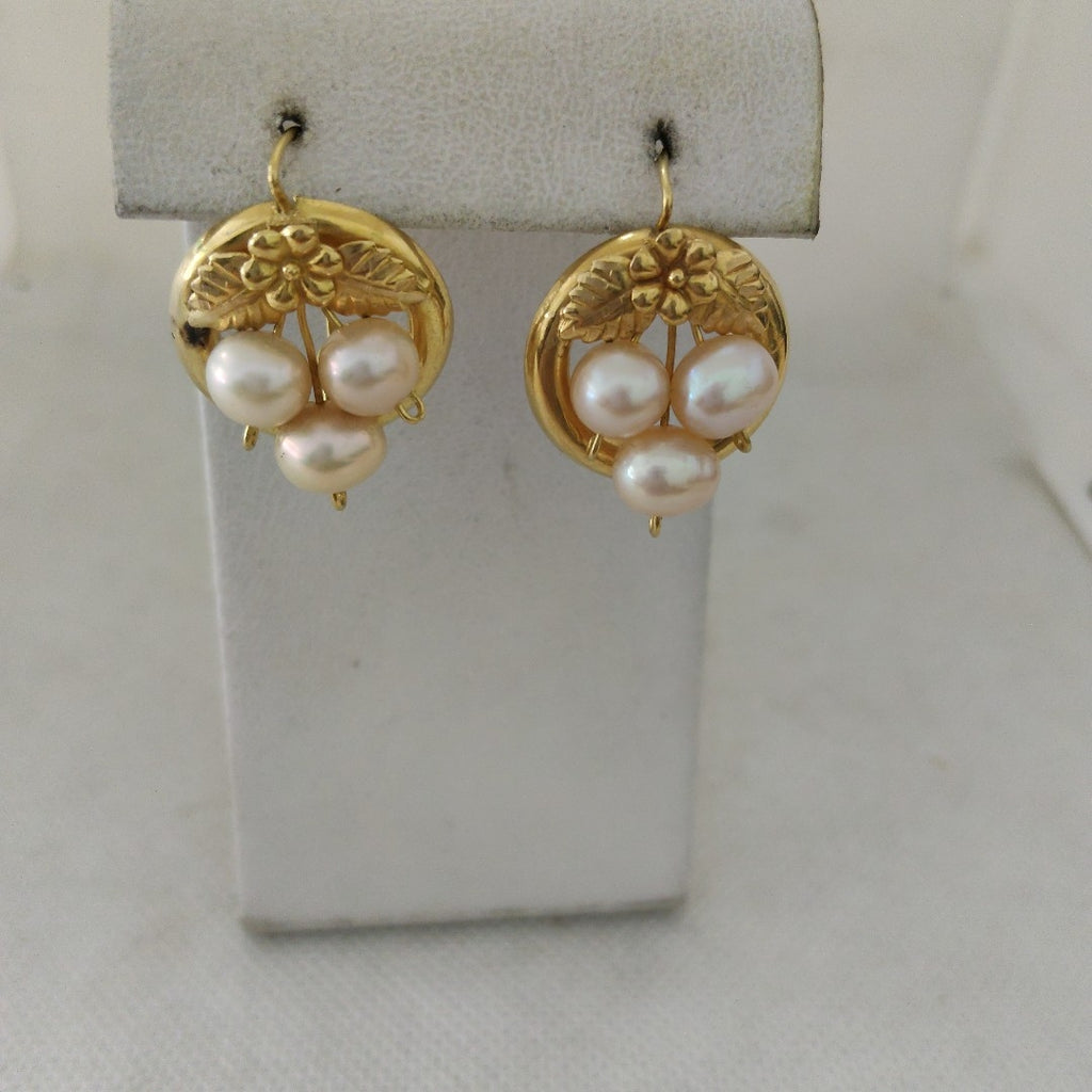 ARETES PAR ORO 14 K 7,60 GRMS (SEMINUEVO)