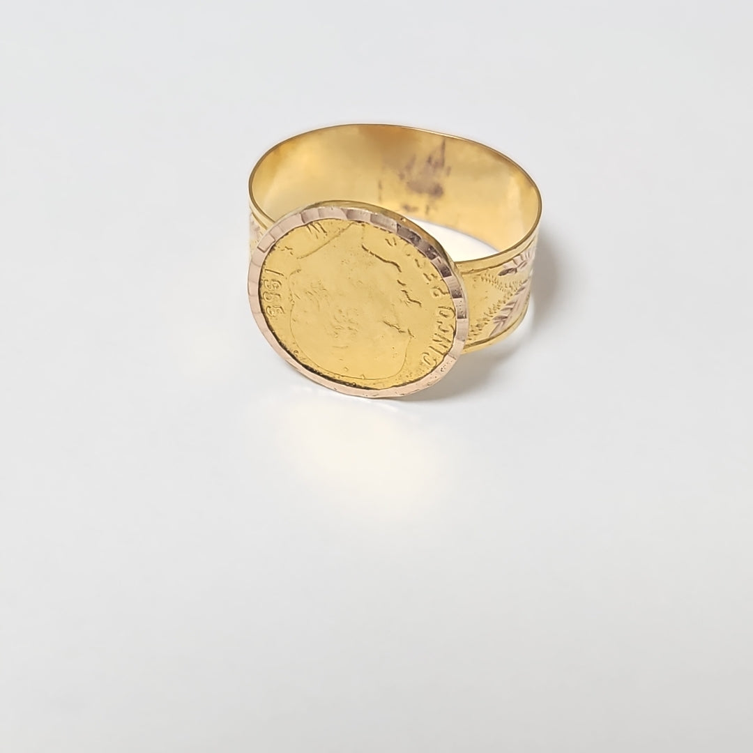 ANILLO ORO 10 K 5.1 GRMS (SEMINUEVO)