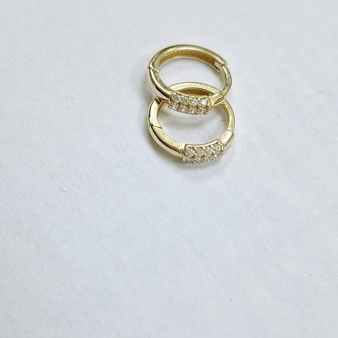 HUGGIES ORO 14K 1.4 (NUEVO)