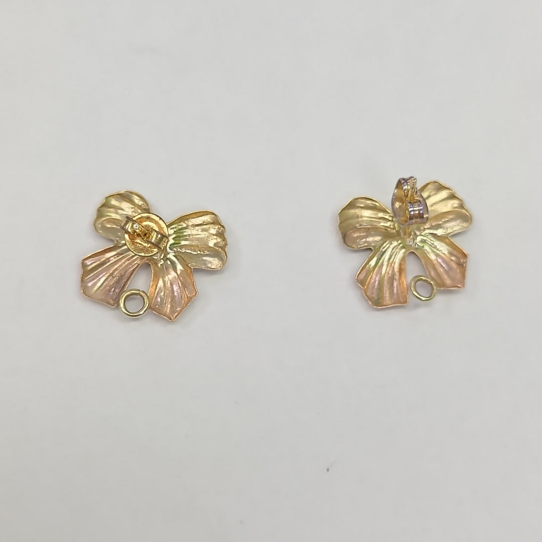 ARETES PAR ORO 10 K 1.7 GRMS (SEMINUEVO)