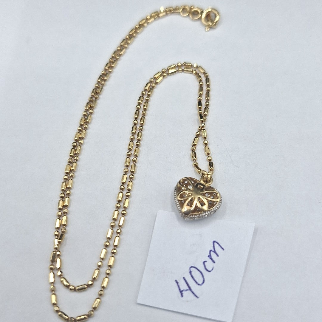 GARGANTILLA ORO 14 K 3.2 GRMS (SEMINUEVO)