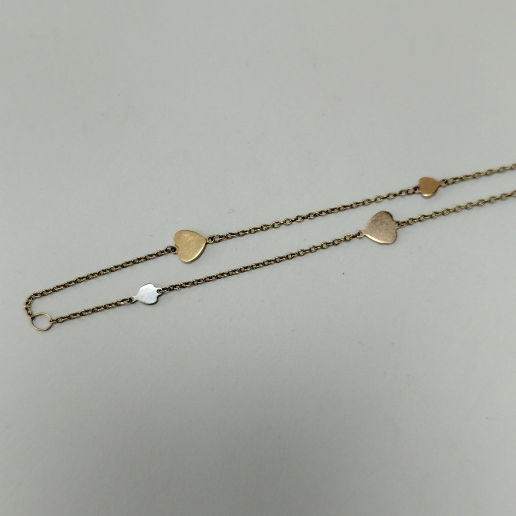 PULSERA ORO, ORO COMBINADO 14 K 2.6 GRMS (SEMINUEVO)