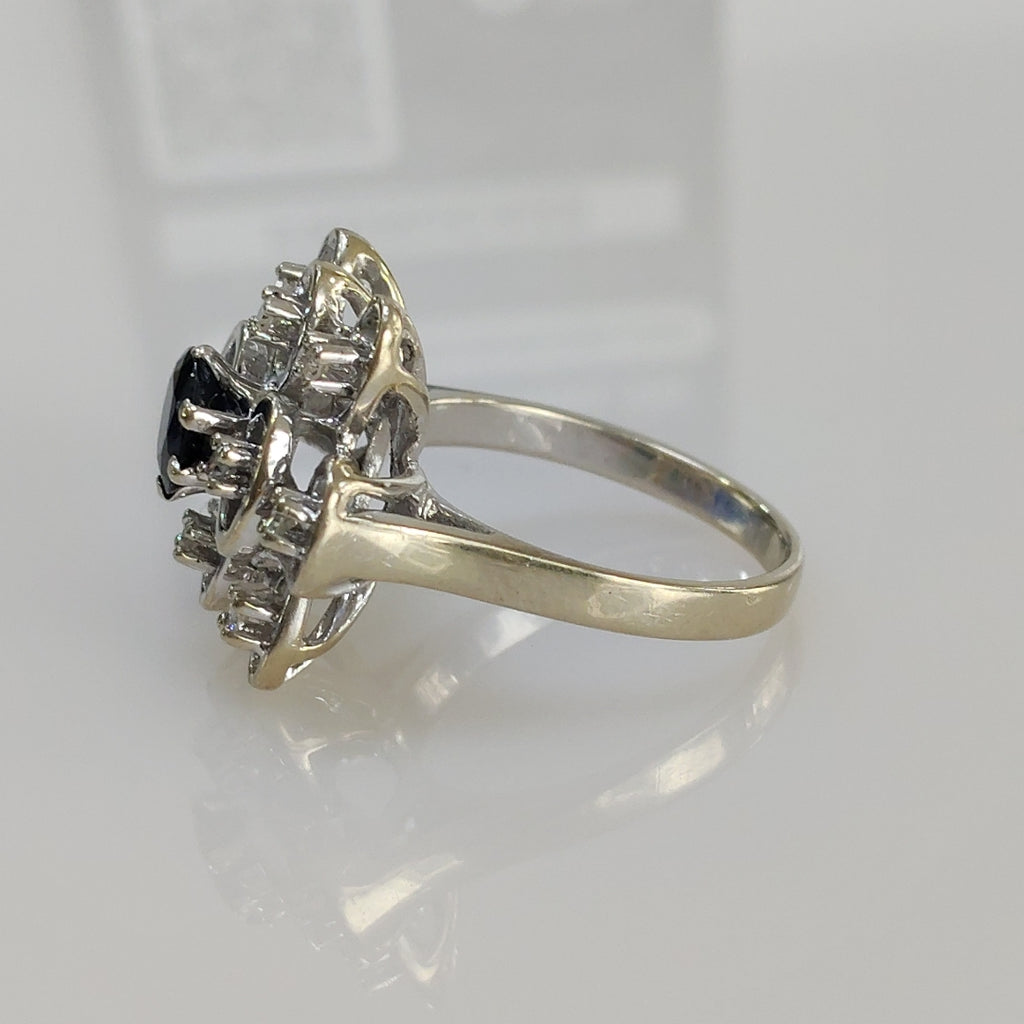 ANILLITO ORO BLANCO 18 K 6,90 GRMS (SEMINUEVO)
