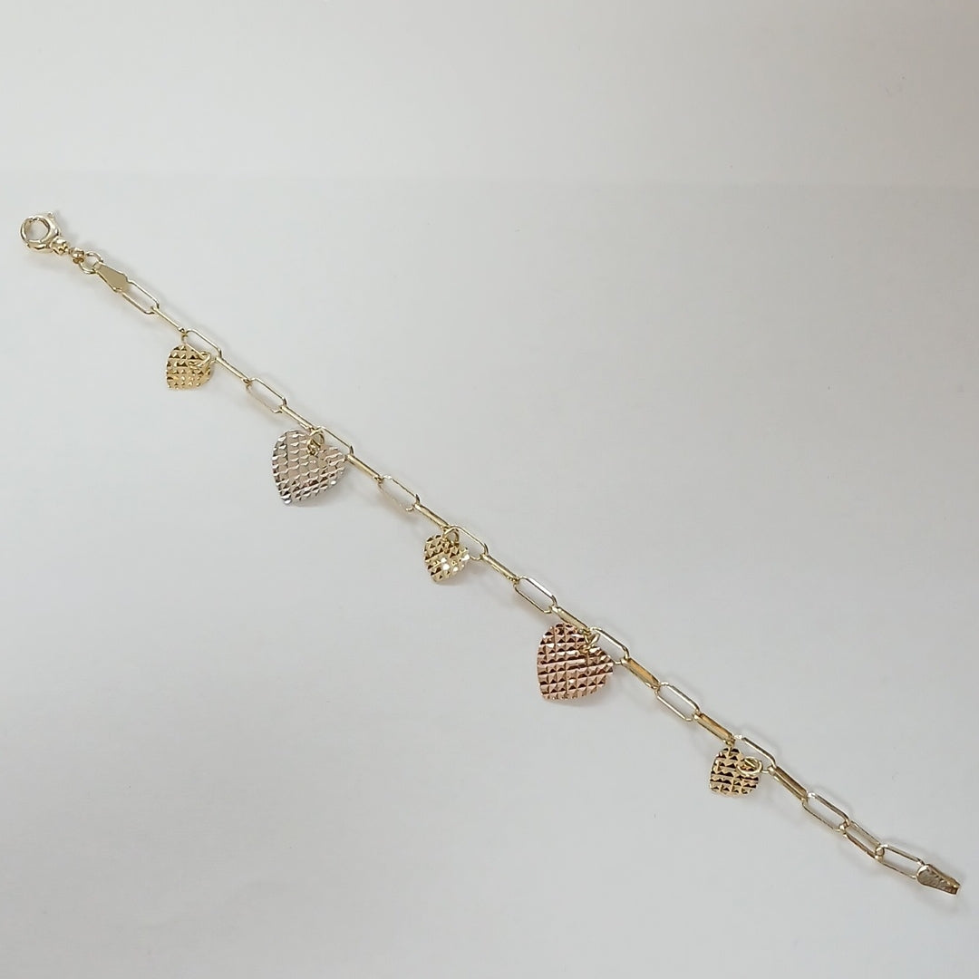 PULSERAS DAMA ORO 14K 4.3 (NUEVO)