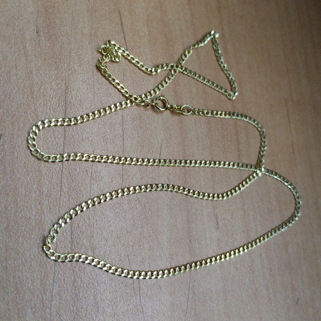 CADENAS BARBADA AMARILLA ORO 14K 1.9 (NUEVO)