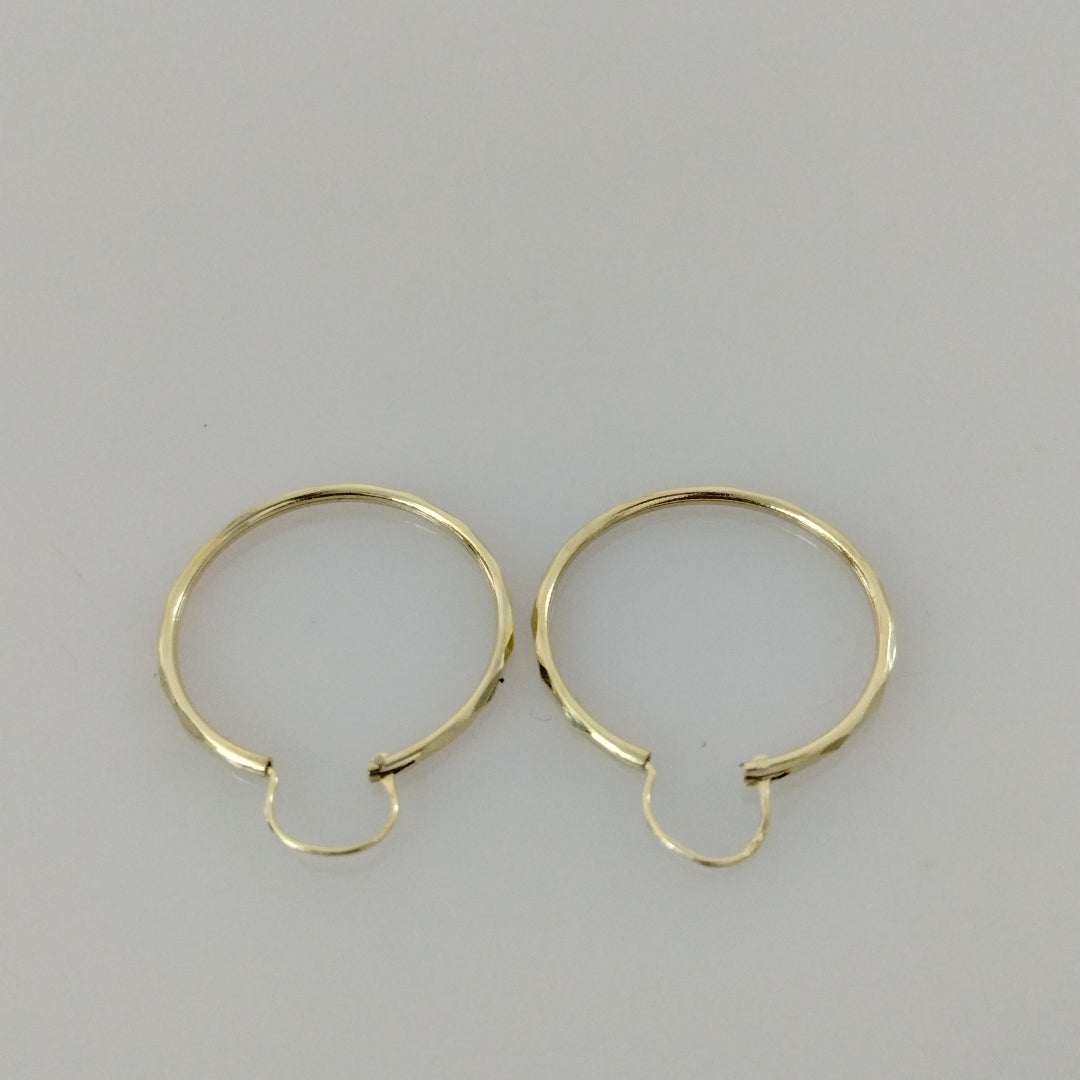 ARRACADAS PAR ORO 14 K 1.1 GRMS (SEMINUEVO)