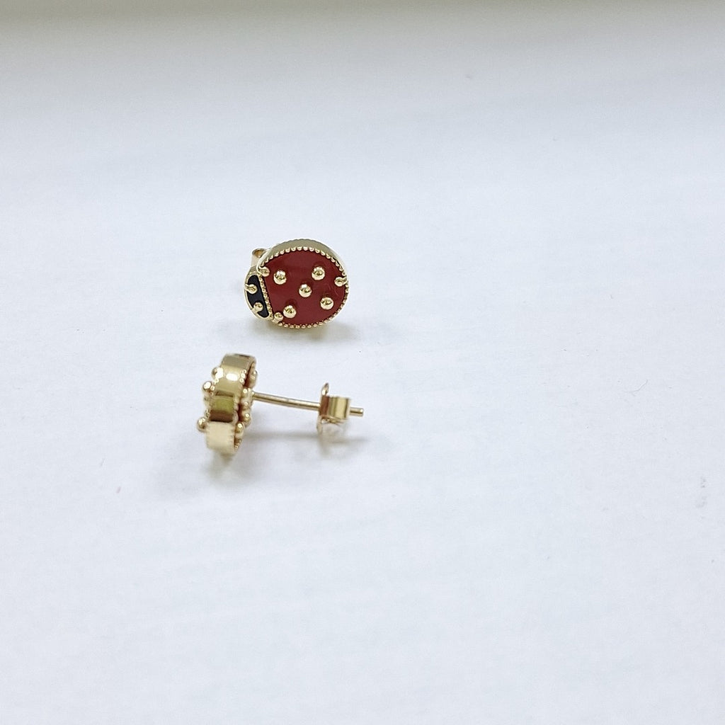 BROQUELES ORO 14K 2.6 (NUEVO)