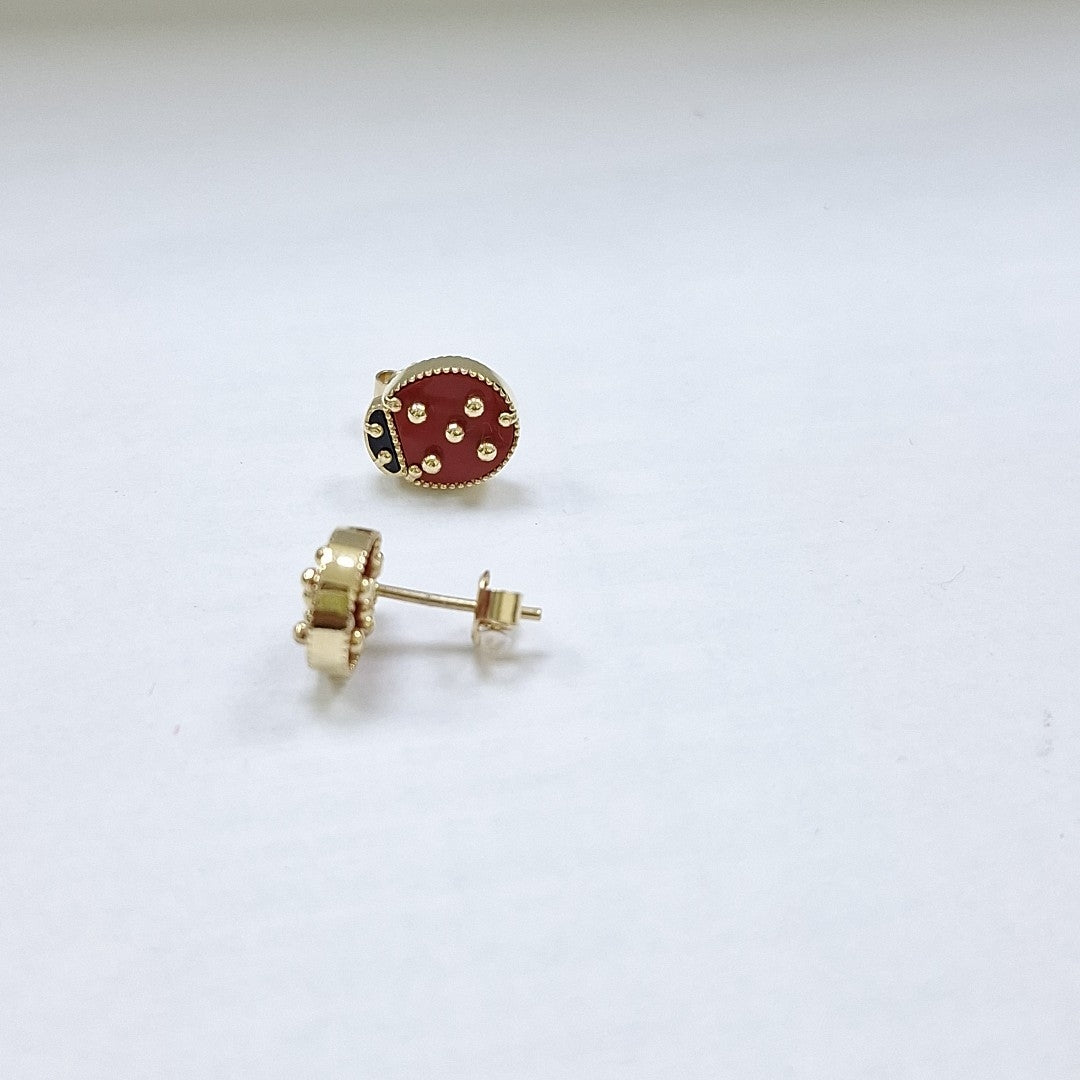 BROQUELES ORO 14K 2.6 (NUEVO)