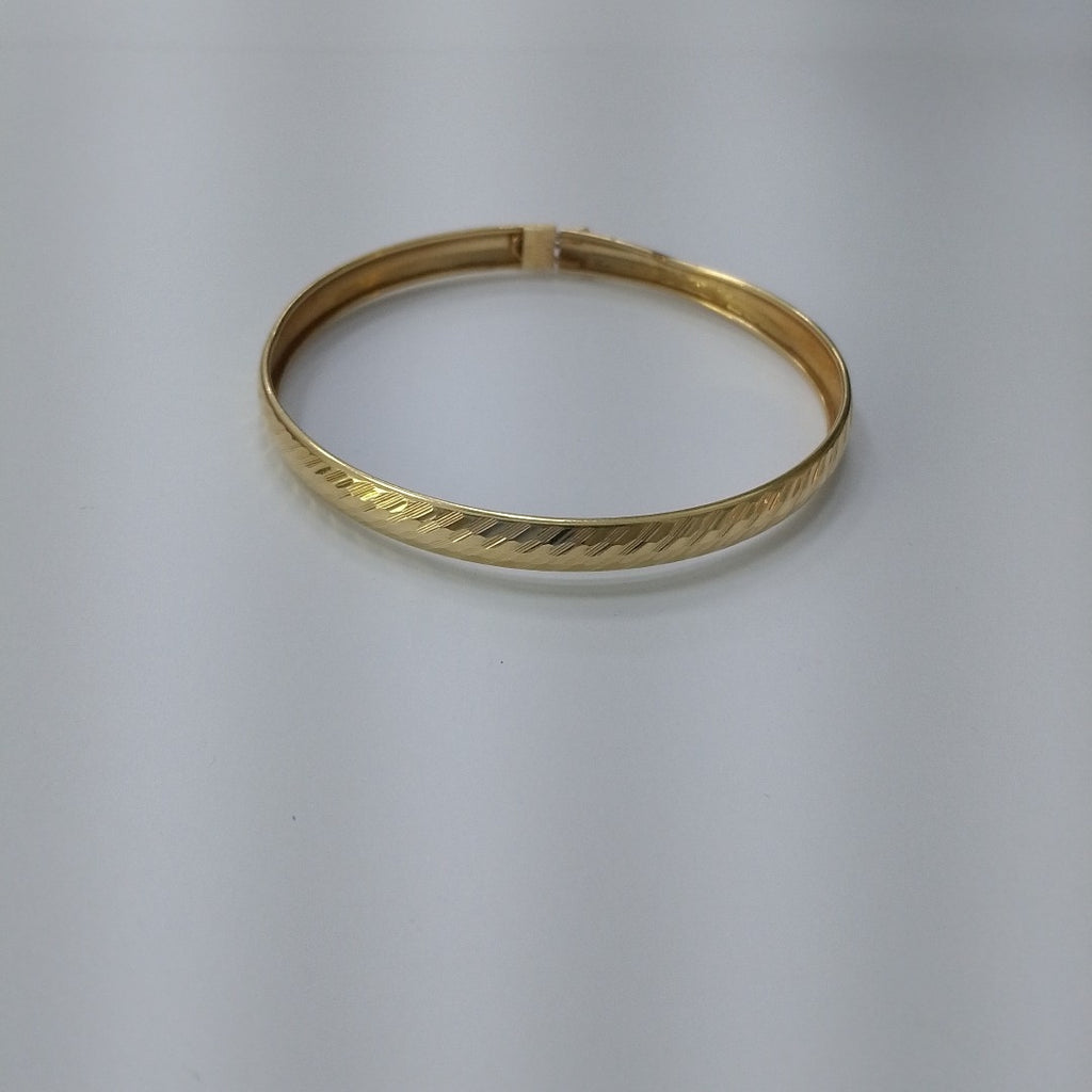 PULSERA RIGIDA ORO 14 K 5.5 GRMS (SEMINUEVO)
