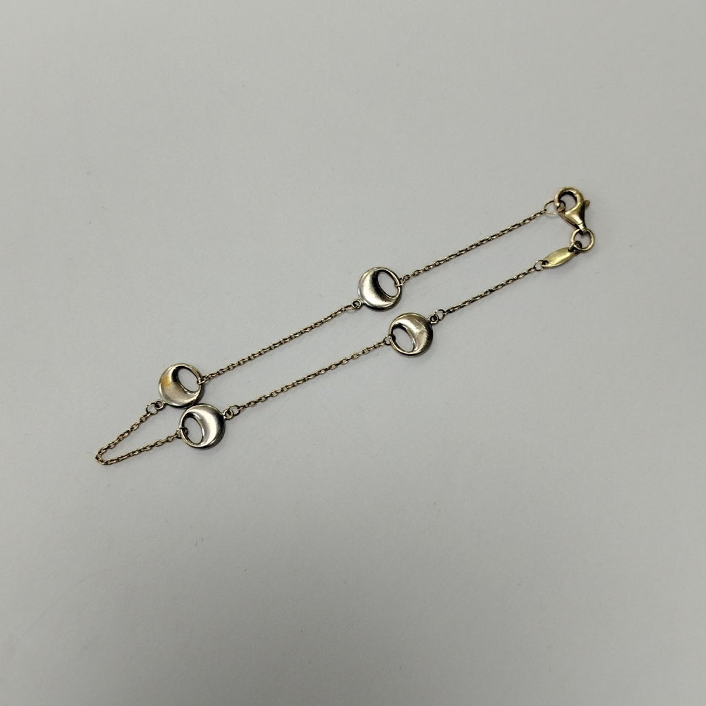 PULSERA ORO, ORO COMBINADO 14 K 1.6 GRMS (SEMINUEVO)