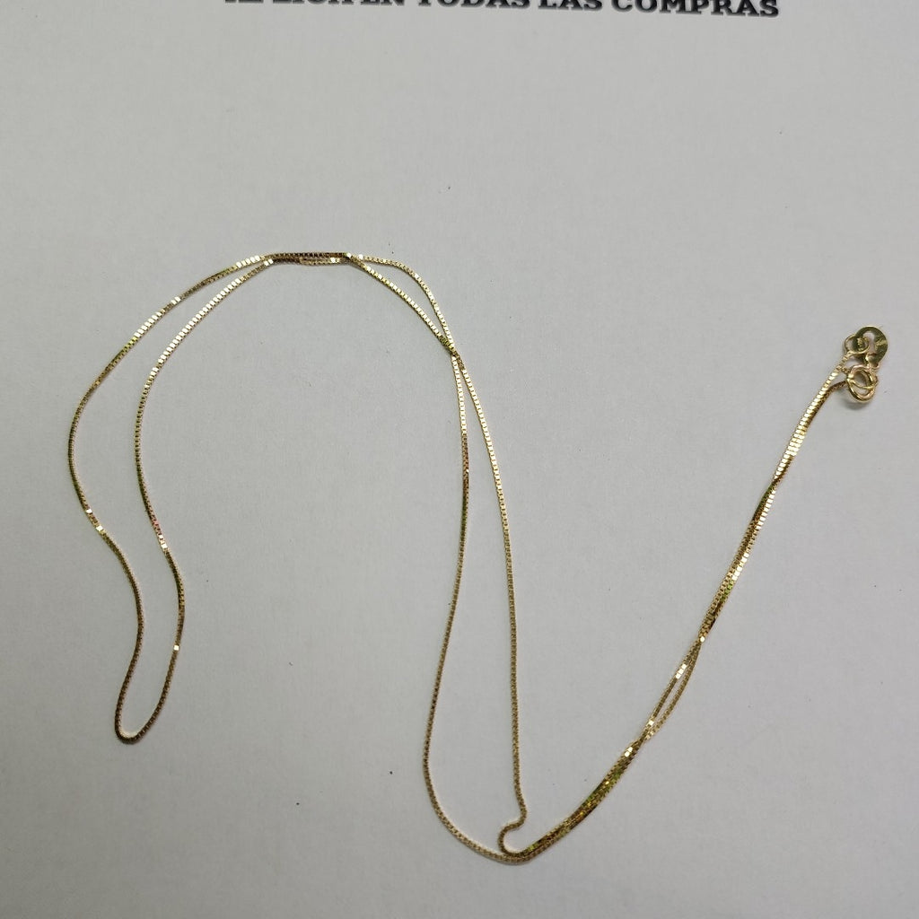 CADENAS ESPECIAL ORO 14K 1.1 (NUEVO)