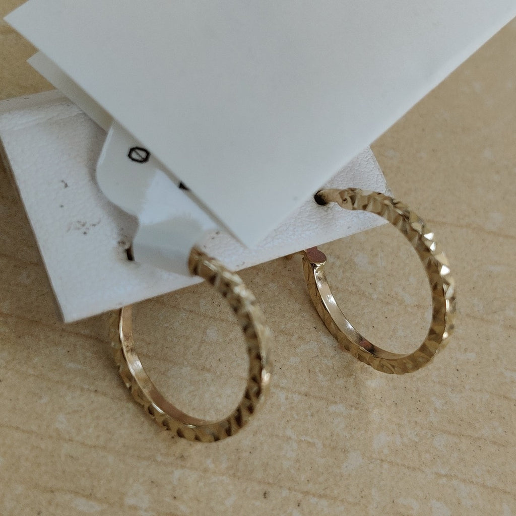 ARRACADAS ORO 14K 1.2 (NUEVO)