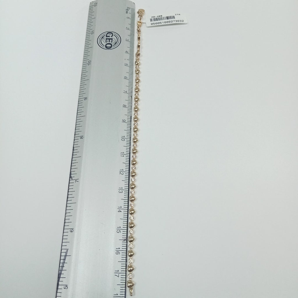 PULSERAS DAMA ORO 14K 3.5 (NUEVO)
