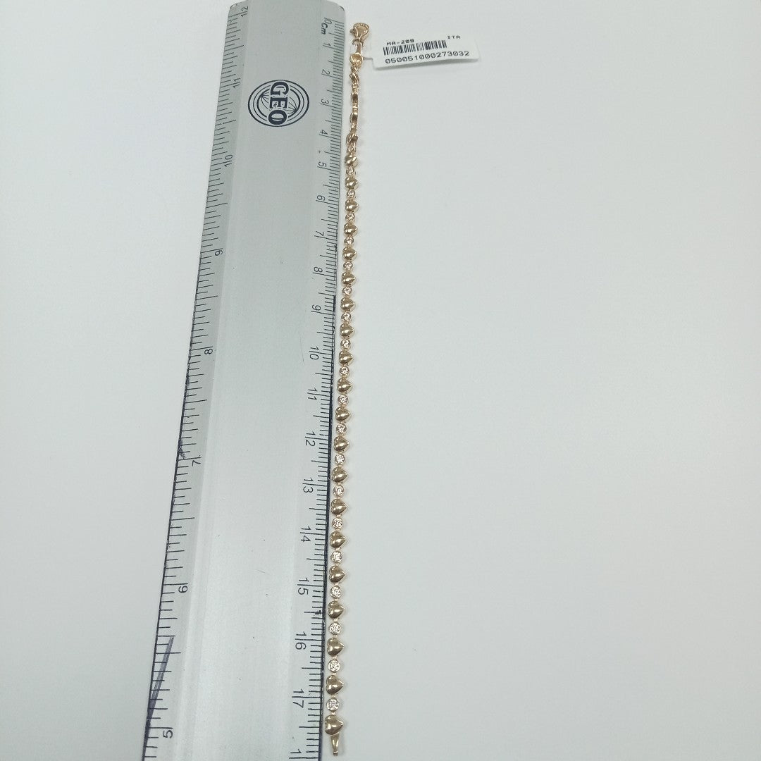 PULSERAS DAMA ORO 14K 3.5 (NUEVO)