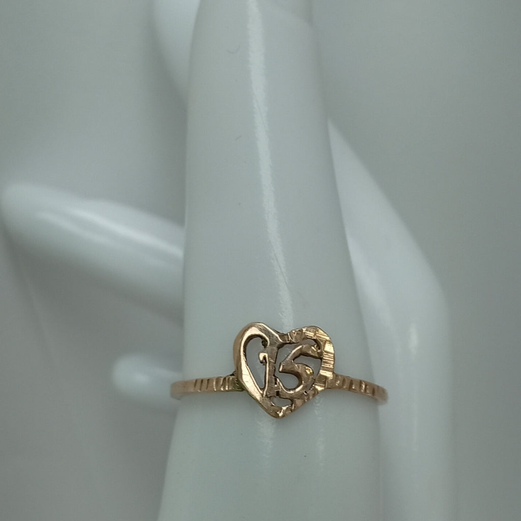 ANILLO ORO 8 K 0,90 GRMS (SEMINUEVO)